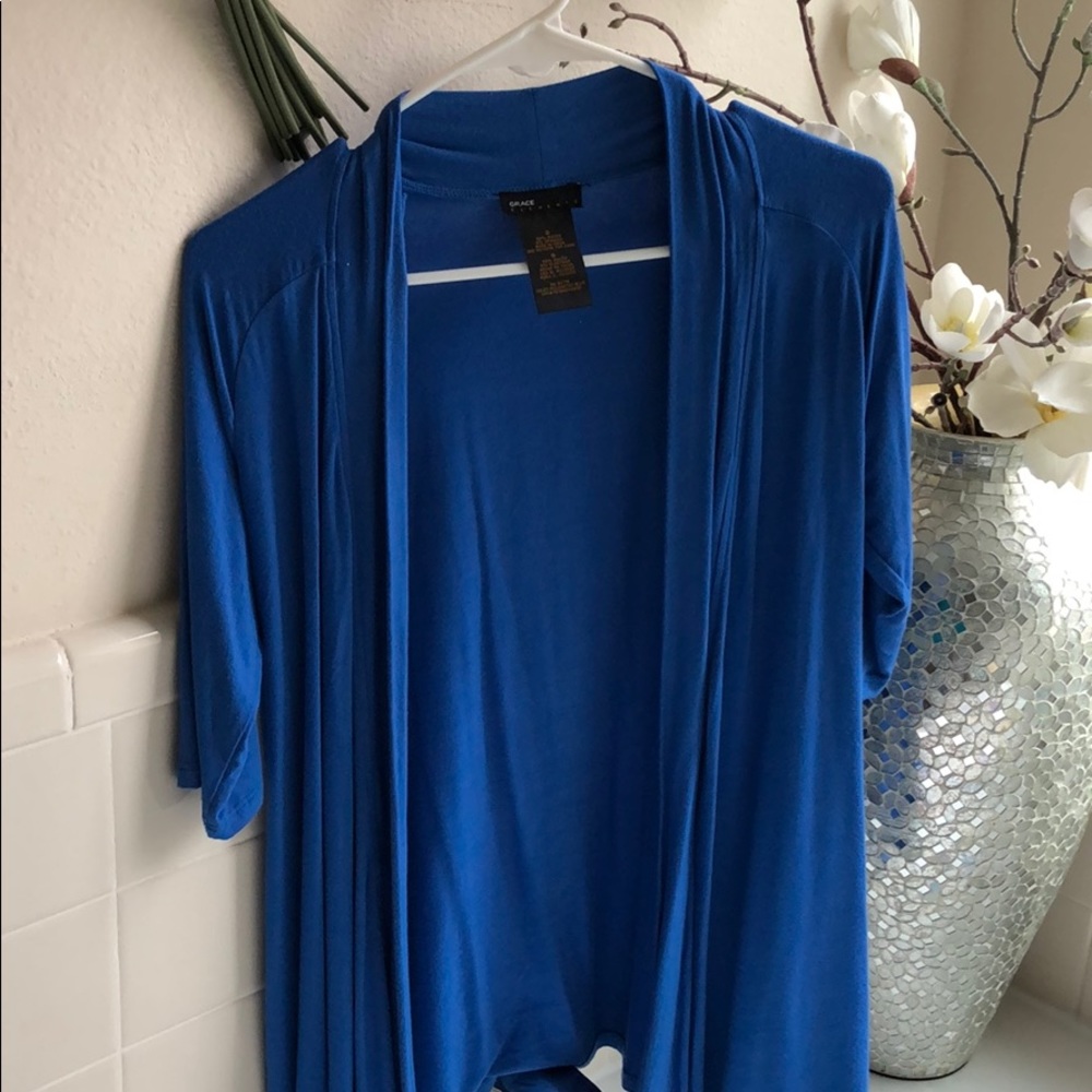 Blue sweater